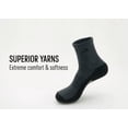 thumbnail image 2 of Adidas 8 Pairs Men’s Performance Cushioned High Quarter Socks – Size 6 -12, 2 of 8