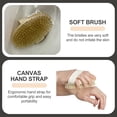 thumbnail image 3 of QPENWEI 2 Pièces Brosse pour le corps de Massage, Brosse corporelle pour éliminer les peaux mortes, Utilisé pour améliorer circulation sanguine, réguler fonction lymphatique contre cellulite, 3 of 5