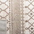 thumbnail image 6 of SAFAVIEH Tunisia Dorian Geometric Area Rug, Ivory/Tan, 6'7" x 6'7" Round, 6 of 7