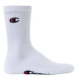 thumbnail image 3 of Champion Unisex Socks, 6 Pairs - Crew Socks Basic White Eu 43-46 (Uk 9-11), 3 of 3