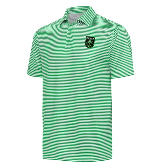 Men's Antigua Green/White Austin FC Skills Polo