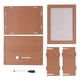 thumbnail image 2 of Hucha De Madera, Contador Reutilizable Meta De Ahorro Caja De Dinero De Madera Educativa Marrón Claro Para Niños Niñas, 2 of 7