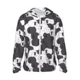 thumbnail image 1 of Fotbe Black And White Sheeps Chaqueta con Protección Solar UPF 50+ para Hombre y Mujer, Camisa con Capucha y Bolsillos-Medium, 1 of 6
