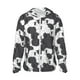 thumbnail image 1 of Fotbe Black And White Sheeps Chaqueta con Protección Solar UPF 50+ para Hombre y Mujer, Camisa con Capucha y Bolsillos-Medium, 1 of 6