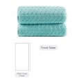thumbnail image 2 of Juego de toallas de baño BAGNO MILANO, algodón turco, verde aguamarina, 2 piezas, 2 of 9