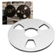 thumbnail image 1 of Carrete de Cinta Vacío de 105 Pulgadas Carrete Universal de Captación de Sonido de 3 Orificios para Grabación Máquina de Carrete Abierto Abridores de Discos de Aluminio, 1 of 8