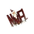 thumbnail image 1 of Billuyoard Letrero de Feliz Navidad Adorno de Papá Noel de Decoraciones de de para la fiesta de Navidad de invierno Decoración de Kits de decoración para fiestas JM01448 Billuyoard HA040062-01, 1 of 1