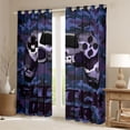 thumbnail image 2 of Castle Fairy Game Controller Blackout Curtains Set of 2 (52x84 Each) for Teens Female Men,Video Game Gamepads Window Curtains,Abstract Camouflage Camo Curtains and Drapes,Lightweight Room Decor, 2 of 6