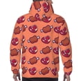 thumbnail image 7 of Sikiie Cartoon Meat Men's Hoodie, Essentials Hoodie, Sweatshirt, Pullover Hooded Sweatshirt for Men-3X-Large, 7 of 7