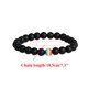 thumbnail image 2 of Color Natural Piedra Pulseras Pulsera Unisex Rhinestone Yoga Pulsera Pulsera de cuentas de color Estrella Natural Piedra Pulsera, 2 of 3