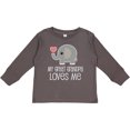 thumbnail image 3 of Inktastic My Great Grandpa Loves Me Boys or Girls Long Sleeve Toddler T-Shirt, 3 of 5