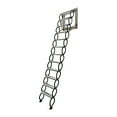 thumbnail image 2 of INTBUYING Wall-Mounted Attic Stair Al-Mg Alloy 9.8ft/11.5ft Black/Orange/White/Blue, 2 of 14