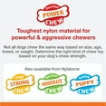 thumbnail image 4 of Nylabone Power Chew Groove Bone Dog Chew Toy Philly Cheesesteak X-Large (1 Count), 4 of 14