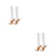 thumbnail image 1 of Sonducket 1 par de calcetines transpirables que absorben la humedad para hombres y mujeres, calcetines para correr, trotar, hacer ejercicio, Tipo 2 Blanco S/M 2Conjunto, 1 of 6