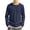 Navy, variant on Grblisyd Boys' Crewneck Waffle Sweatshirts Kids Loose Long Sleeve Pullover Shirts Solid Drop Shoulder Soft Fashion Casual Streetwear