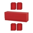 thumbnail image 3 of Estuche para guardar barajas de cartas, para más de 100 cartas, tarjetero Rojo, 3 of 9