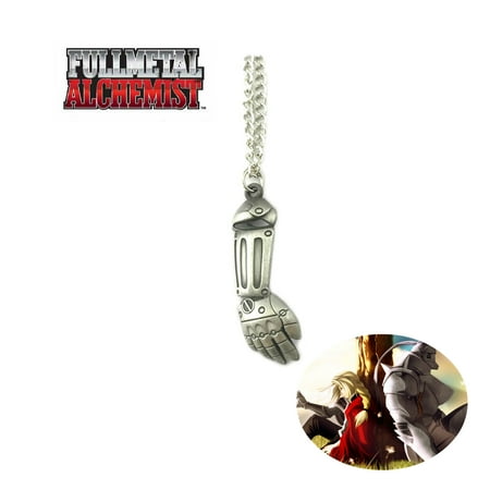 2 Arm Pendant - Full Metal Alchemist Necklace Pendant -Edward Arm - Anime Manga Game TV Series Cosplay by Superheroes