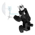 thumbnail image 1 of LS Photography 2Pack Photo Video Studio Light Flash Light and Umbrella Shoe Mount Clamp Holder, WMT1349, 1 of 1