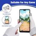 thumbnail image 3 of QUMIIRITY 2Pairs Gaming Finger Sleeves for Mobile Phone Soft Breathable Comfortable Gloves, 3 of 7