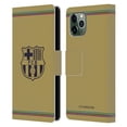 thumbnail image 1 of Head Case Designs Officially Licensed FC Barcelona 2022/23 Crest Kit Away Leather Book Wallet Case Cover Compatible with Apple iPhone 11 Pro, 1 of 6