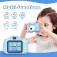 thumbnail image 2 of Balhvit Cámara selfie a prueba de golpes para niños, el mejor regalo de cumpleaños para niños de 3 a 10 años, vídeo digital HD con tarjeta SD de 32 GB, juguete de Navidad para niños de 3 4 5 6 7 8 años de edad y niños Zhivalor WMZL-477-1, 2 of 7
