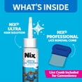 thumbnail image 5 of Nix Ultra Lice Removal Kit, Lice Treatment Hair Solution, 3.4 fl oz &Removal Comb, 5 of 14