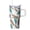 boho-542, variant on 20oz Insulated Mug with Lid & Straw - Stainless Steel Double Wall Vacuum Travel Tumbler, Leakproof Thermal Coffee Cup, Bohemian Print