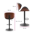 thumbnail image 5 of PAR DE SILLAS VINTAGE  VENETO NEGRO, 5 of 5