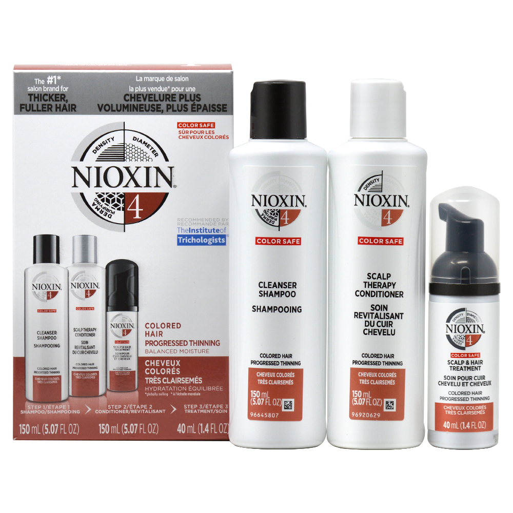 Nioxin Nioxin System No.4 "Trial" Kit For colored hair with