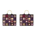 thumbnail image 3 of Decodeary Carry All Essentials With Large Capacity Tote Bag For Women Wide Application black 2Set, 3 of 6