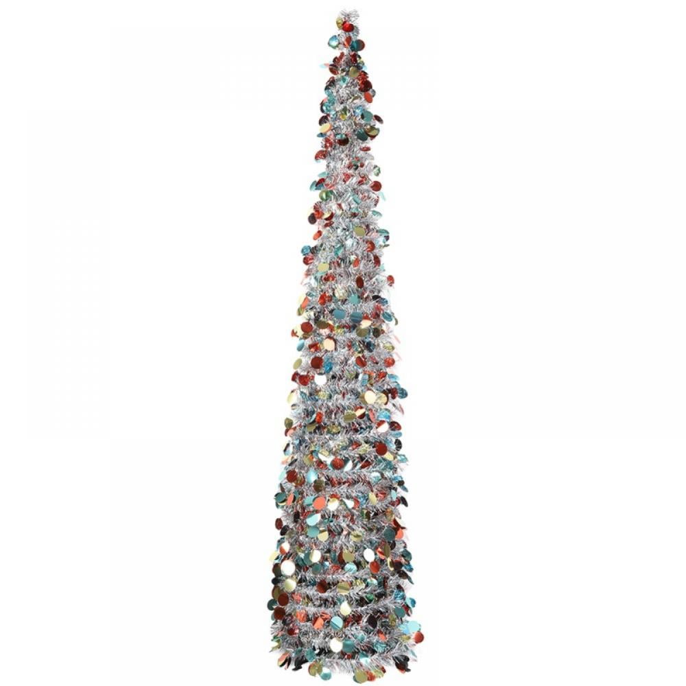 5ft/150cm//Beautiful Green/Black Artificial Indoor Christmas Xmas Tree 