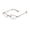 taupe, variant on VERA WANG V01 CLASSIC SHAPE HIP EYEGLASS FRAME/EYEWEAR/GLASSES MADE IN ITALY