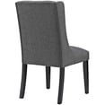 thumbnail image 3 of Modway Chaise de Salle à Manger en Tissu Baronet Gris, 3 of 4