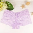 thumbnail image 2 of Elegant Lace Plus Size Panties For Women Comfortable Stretch Seamless Underwear With Open Design, 2 of 3