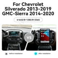 thumbnail image 3 of ZWNAV 14.5 inch Car Radio for Chevrolet Silverado 2013-2019/GMC Sierra 2014-2020 Latest UI Interface Android 14 CarPlay GPS Navigation Multimedia Player Head Unit, 3 of 8