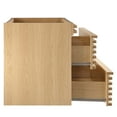 thumbnail image 5 of Modway Render Durable Bathroom Vanity, MDF Wood Oak, 36" W, 57 lb, 5 of 9