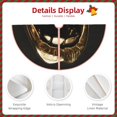 thumbnail image 3 of Sikiie Golden Lips Modern Sculpture Christmas Tree Skirt, Christmas Tree Decorations, Christmas Decor, Tree Mat Decoration(30-48IN)-36", 3 of 6