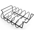 thumbnail image 1 of VALINK Non-Stick BBQ Rib Rack Multifunctional Wrought Iron Square Steak Grill for Camping Picnic Courtyard, 1 of 6
