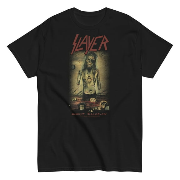 Slayer - Christ Illusion Unisex T-Shirt - Black - Small