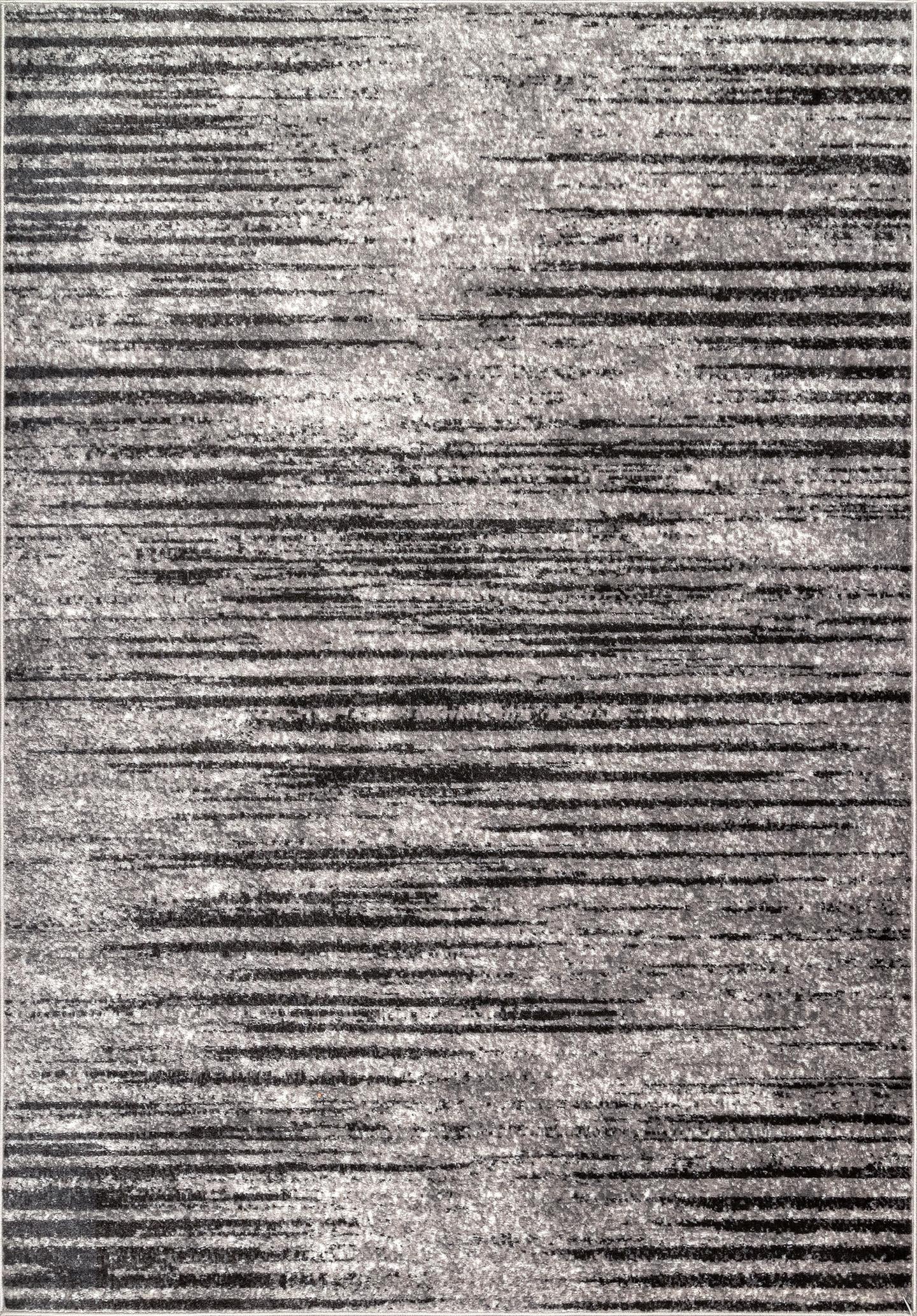 nuLOOM Elsa Faded Runner Rug, 2' 6" x 12', Gray