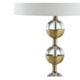 thumbnail image 5 of JONATHAN Y Avery 27.5" Crystal LED Table Lamp, Clear/Brass Gold (Set of 2), JYL2049A-SET2, 5 of 7