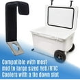 [2 Pack] Cooler Lock Bracket for Yeti and for RTIC Cooler Tie Down Kit