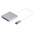 thumbnail image 1 of Flmtop Lecteur de Carte Mémoire Compact USB 3.0 SD en Alliage d'Aluminium CF, 1 of 10