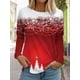 thumbnail image 1 of Camiseta de manga larga para mujer, ropa informal festiva para regalo, Top, nueva moda deportiva, ropa familiar para el día de Navidad Harajuku 2023, 1 of 4