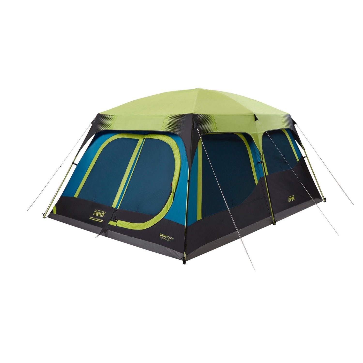 Tente de Camping Coleman Dark Room pour 10 personnes, Bleu
