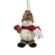 thumbnail image 5 of 6 piezas de adornos navideños, muñeco de nieve, alce, regalo de Navidad, muñeco de peluche pequeño para colgar en el árbol de Navidad, suministros para colgar, 5 of 5