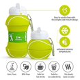 thumbnail image 4 of Hiii Clip-On BPA-Free Silicone American Football Water Bottle for Kids 20Oz, 4 of 6