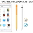thumbnail image 3 of (Amarillo) Funda Apple Pencil 1.ª generación, funda de silicona de color degradado, carcasa protectora, accesorios para mango compatible con Apple Pencil 1.ª generación, 3 of 5