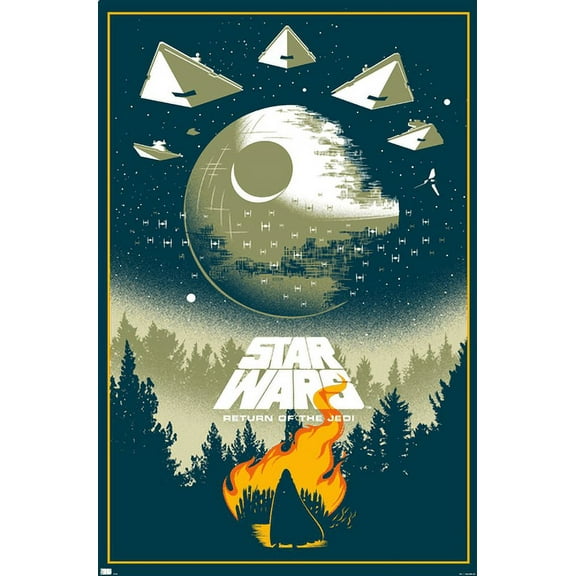 Star Wars: Return of the Jedi - Funeral Wall Poster, 22.375" x 34"