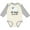 Natural and Heather, variant on Inktastic My Busia Loves Me Baby Lamb Boys or Girls Long Sleeve Baby Bodysuit